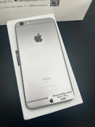 iPhone  6S Plus 64GB GREY GARANTIA CAMBIOS!!