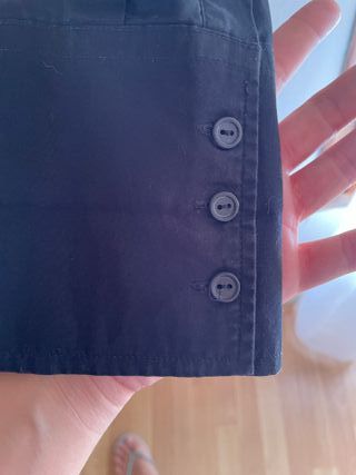 Camisa Zara Basic Negra Manga Larga XL