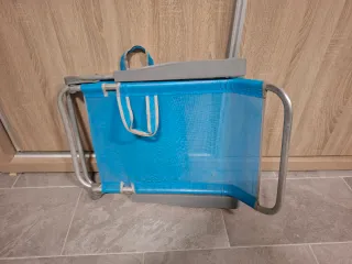 Silla de playa baja plegable