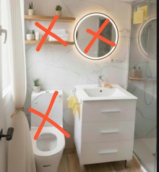 Mueble de baño con lavabo