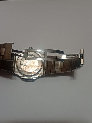 Reloj Automático Paulareis Negro y Plateado