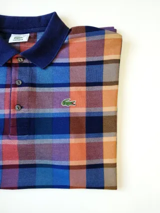 Polo Cuadros Vintage Lacoste Multicolor