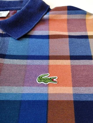 Polo Cuadros Vintage Lacoste Multicolor