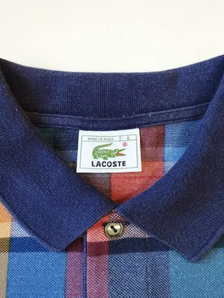 Polo Cuadros Vintage Lacoste Multicolor