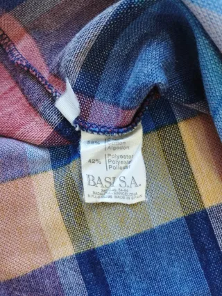 Polo Cuadros Vintage Lacoste Multicolor