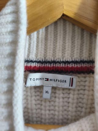 Jersey Tommy Hilfiger Color Beige Talla XS.
