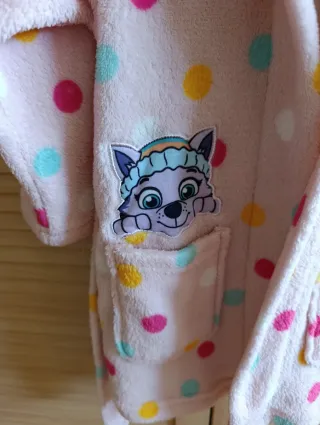 Accappatoio Rosa di Paw Patrol