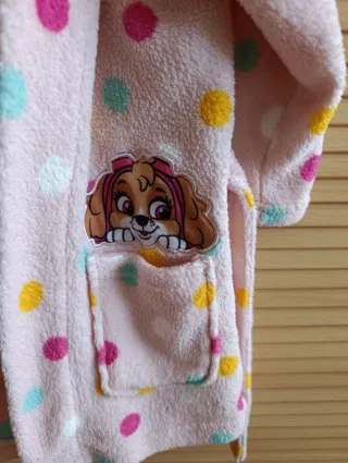 Accappatoio Rosa di Paw Patrol