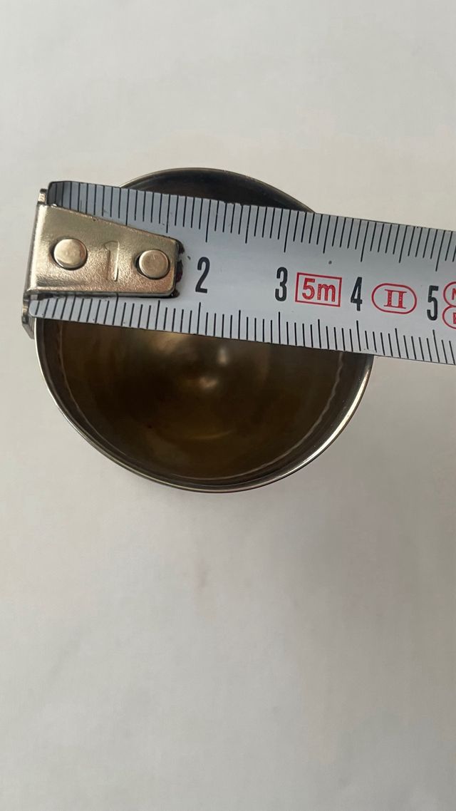 Porta uovo vintage in Argento 800