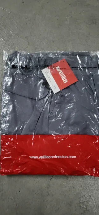 Pantaloncini da lavoro Velilla grigi