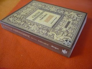 CALCULO INFINITESIMAL DE UNA VARIABLE ( DE BURGOS)
