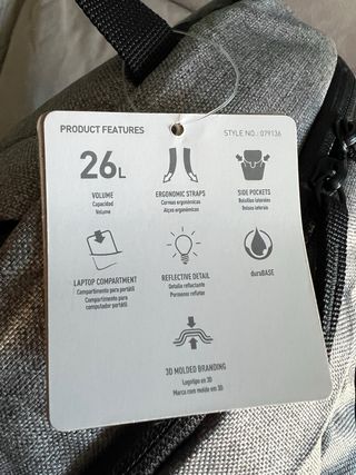 Mochila Puma Buzz Gris nueva