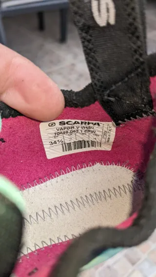 Scarpa Vapor V pies de gato