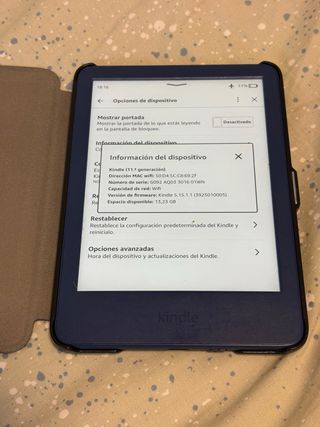 Amazon Kindle 11ª Gen Azul