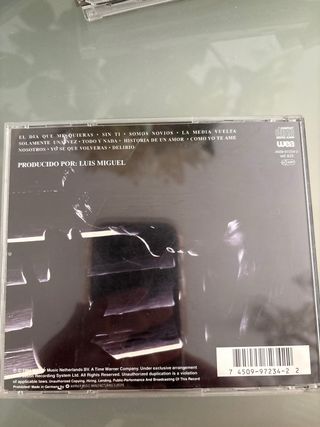 CD Luis Miguel - Segundo Romance