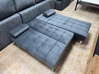 Sofá Cama Reclinable Madrid - 3 Plazas Gris 209€