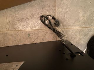 Chimenea eléctrica negra y transparente