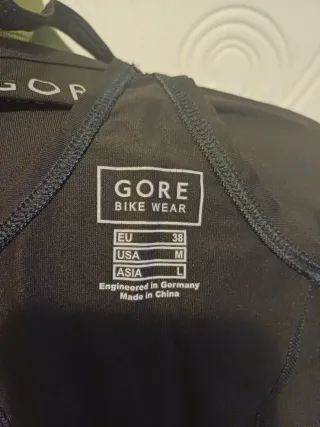 Gore Bike Wear Top Sportivo Nero Donna
