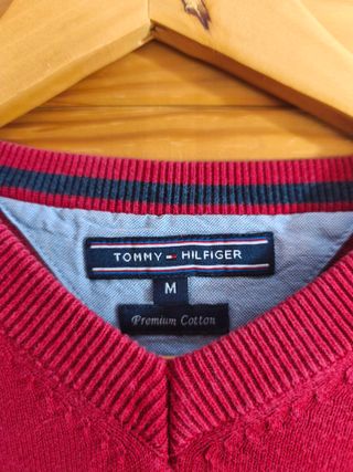 Jersey Tommy Hilfiger Color Rojo Talla M.