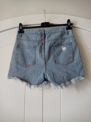 Shorts di jeans con strass tg 12 anni