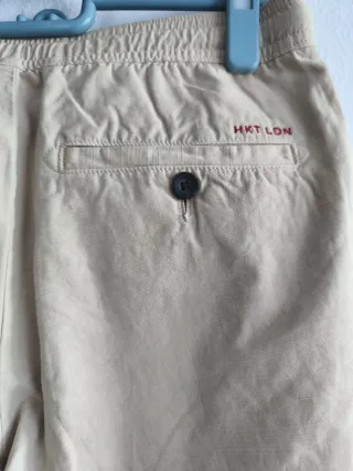 Pantalón Chino Hackett Hombre T40 Beige