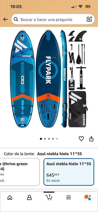 Tabla Paddle Surf Flypark Completa