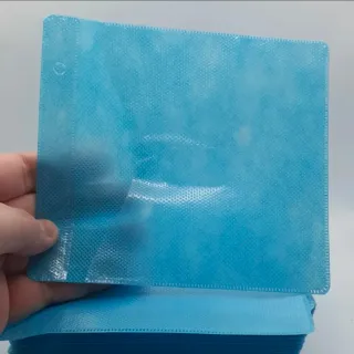 65 Sobres dobles para CD/DVD en azul