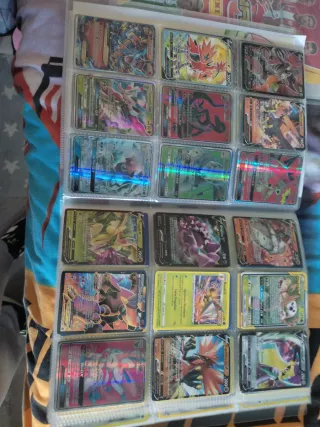 Álbum de cartas Pokémon aceptó ofertas