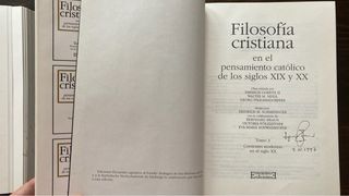 Filosofía cristiana en el pensamiento católico