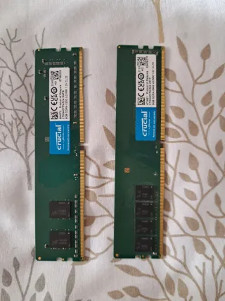 2x Memoria RAM Crucial 8GB DDR4