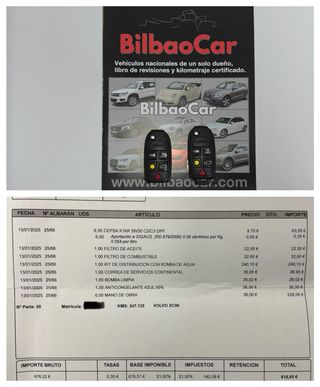 XC90 2.4 D5 163 CV 7 PLAZAS * 1 DUEÑO Y NACIONAL *