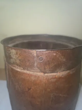 Contenitore legno Himachal antico Nepal