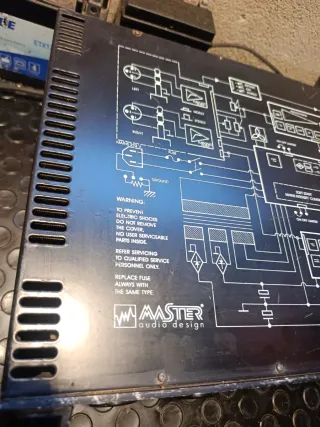 Amplificador Máster AD1000 Profesional