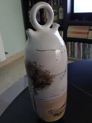 Botijo decorativo pintado a mano