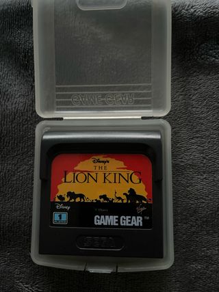 Juego The Lion King Game Gear Sega