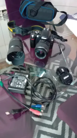 Cámara Nikon D60 Reflex Digital