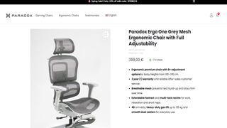 SILLA PARADOX ERGO ONE GREY