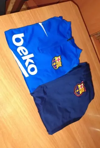 Conjunto Chándal Barcelona Nike Azul
