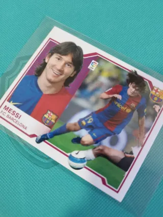 Cromo Messi F.C. Barcelona 2007/08