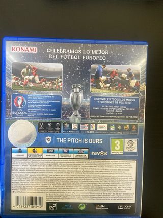 PES 2016 EURO 2016 France PS4