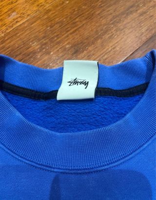 Sudadera Nike x Stussy Acid Wash Azul