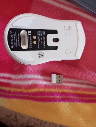 Ratón Leaven X3 2.4G/Bluetooth Carga Base