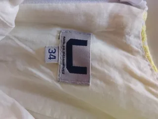 Vestido Adolfo Dominguez Amarillo