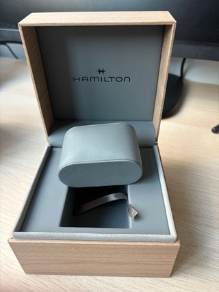 Caja original Hamilton de madera
