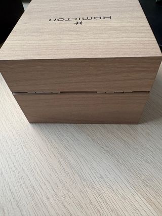 Caja original Hamilton de madera