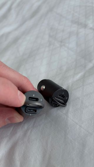 Cargador rápido coche USB-C Aukey 30W 2 unidades