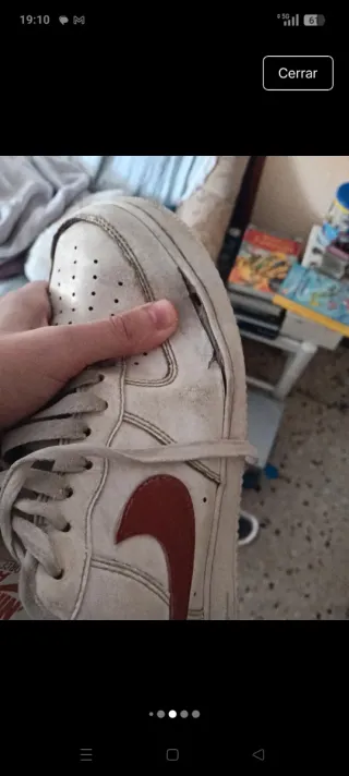 Zapatillas Nike Air Force 1 Blancas Rojas