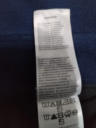 Giubbino UTILITY blu con cappuccio