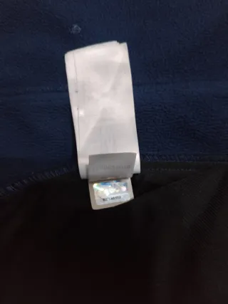 Giubbino UTILITY blu con cappuccio