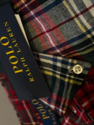 Camisa Polo Ralph Lauren cuadros XL